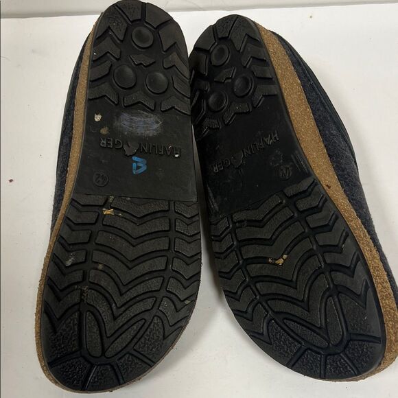 Haflinger Dark Gray Wool Clogs - Picture 4 of 4